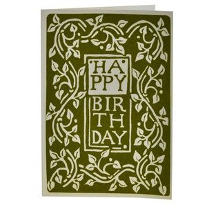 Carte de voeux Bricolage Joyeux anniversaire