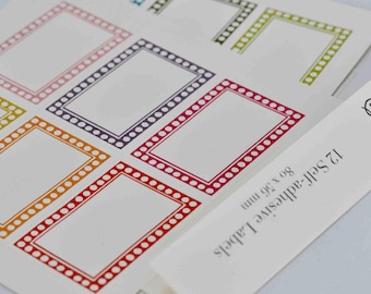 Large Self-Adhesive Labels