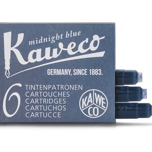 Kaweco Ink Cartridges 6-Pack Midnight Blue