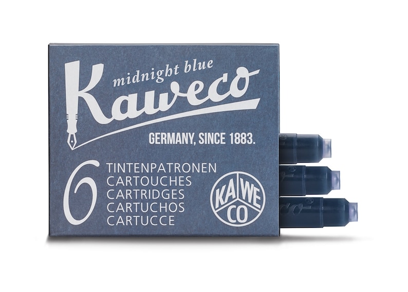 Kaweco Ink Cartridges 6-Pack Midnight Blue