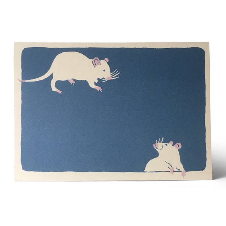 Card Two Bad Mice