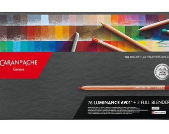 Box of 76 Colours LUMINANCE 6901™ + 2 Full Blender