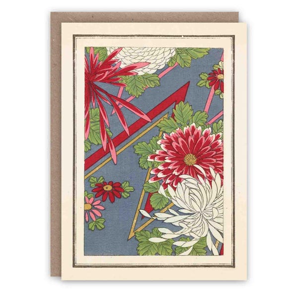 Notecard Set - SENSHOKUHO FLOWER