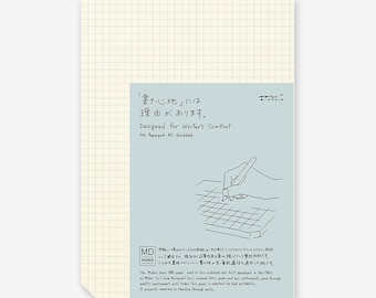 MD A5 Paper Pad - GRIDDED or BLANK