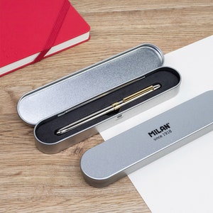 4-Function Pen in Metallic Gift Box