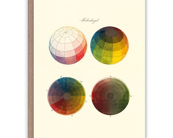 Greeting Card Colour Spheres