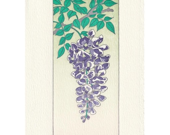 WISTERIA Greeting Card