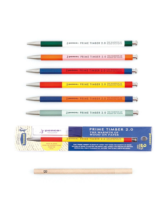 Hightide Penco Prime Timber 2.0 MM Mechanical Pencil