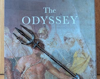 Poseidon Trident Keychain: Epic The Musical, Greek Mythology Gift