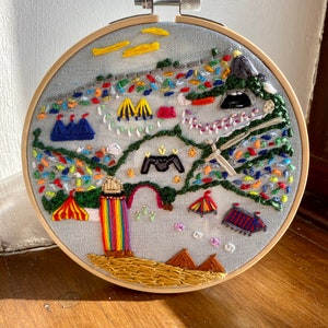 Festival Embroidery Hoop image 1