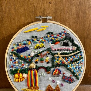 Festival Embroidery Hoop image 2