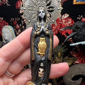 Black Santa Muerte