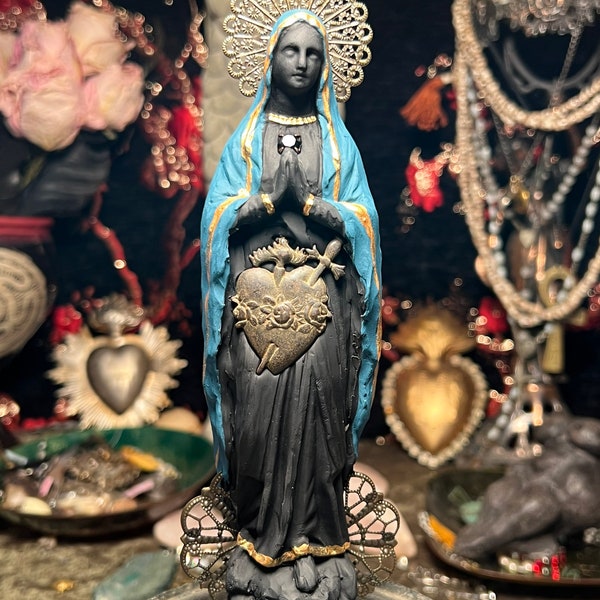 Standing Black Madonna