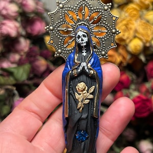 Blue Santa Muerte