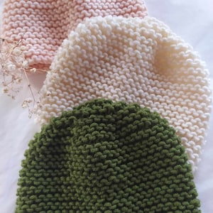 Babymutsje van 100% merinowol
