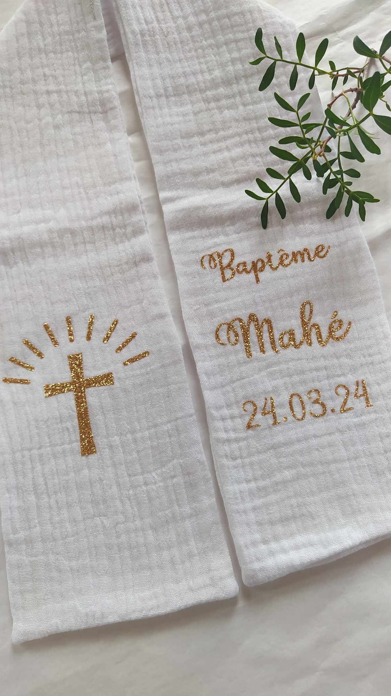 Baptism Sash image 2