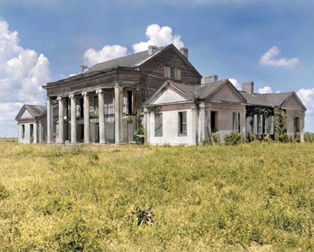 1936 LOUISIANA PLANTATION PHOTO Napoleonville, La Etsy