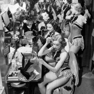 1953 ROCKETTES Dressing Room PHOTO