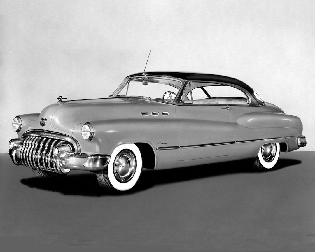 1950 BUICK Super RIVIERA Hardtop Coupe PHOTO - Etsy 日本