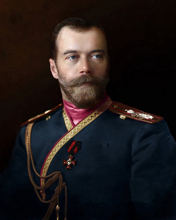 1912 NICHOLAS II of RUSSIA the Last Czar Photo Etsy