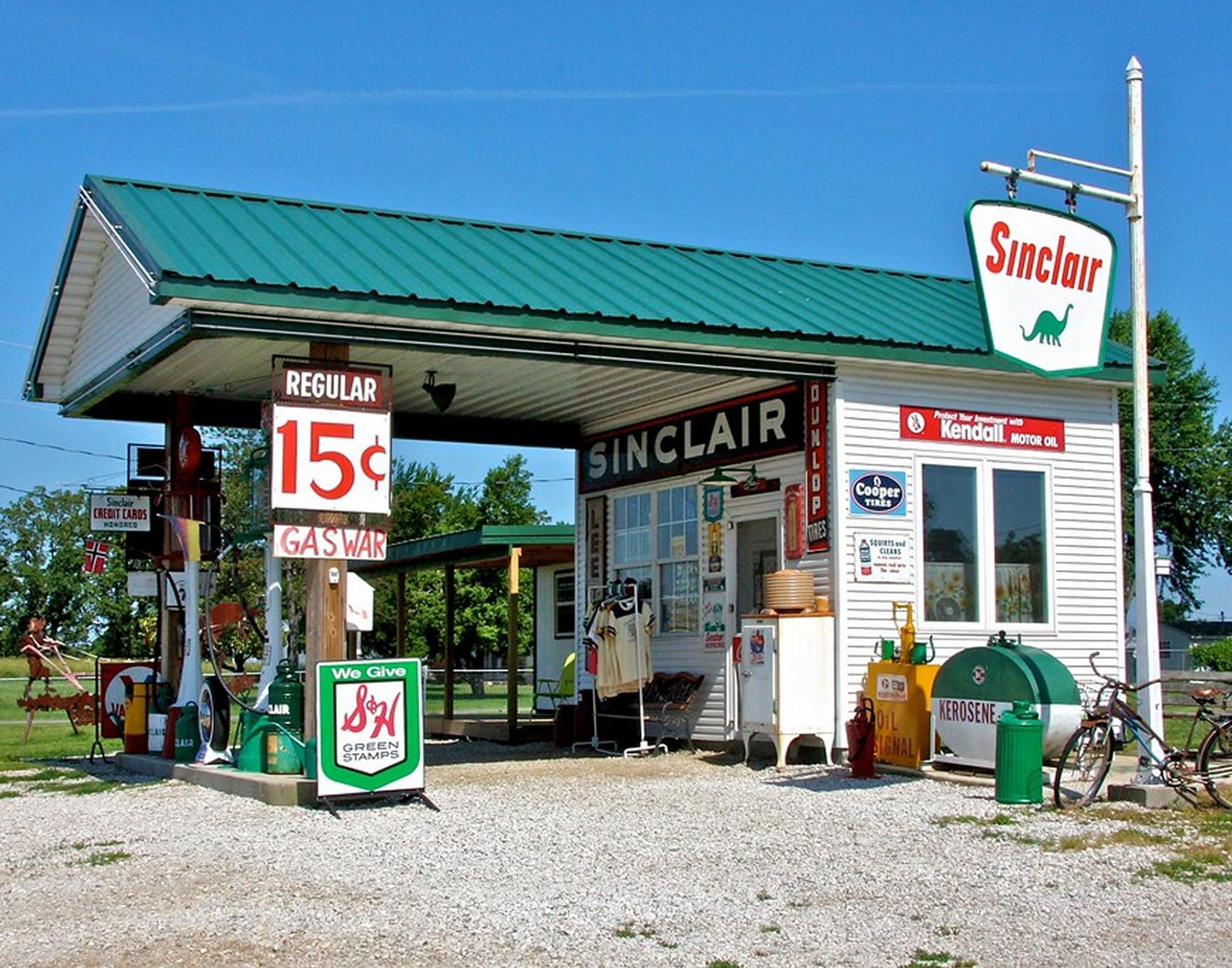 sinclair gas station t shirts