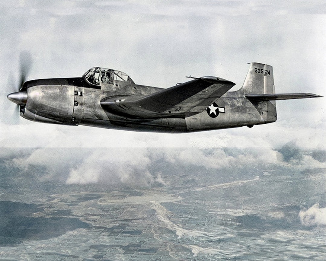 WW2 CONVAIR Vultee XA41 Dive Bomber Photo Etsy