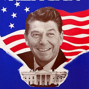 RONALD REAGAN CAMPAIGN Mini Poster Photo