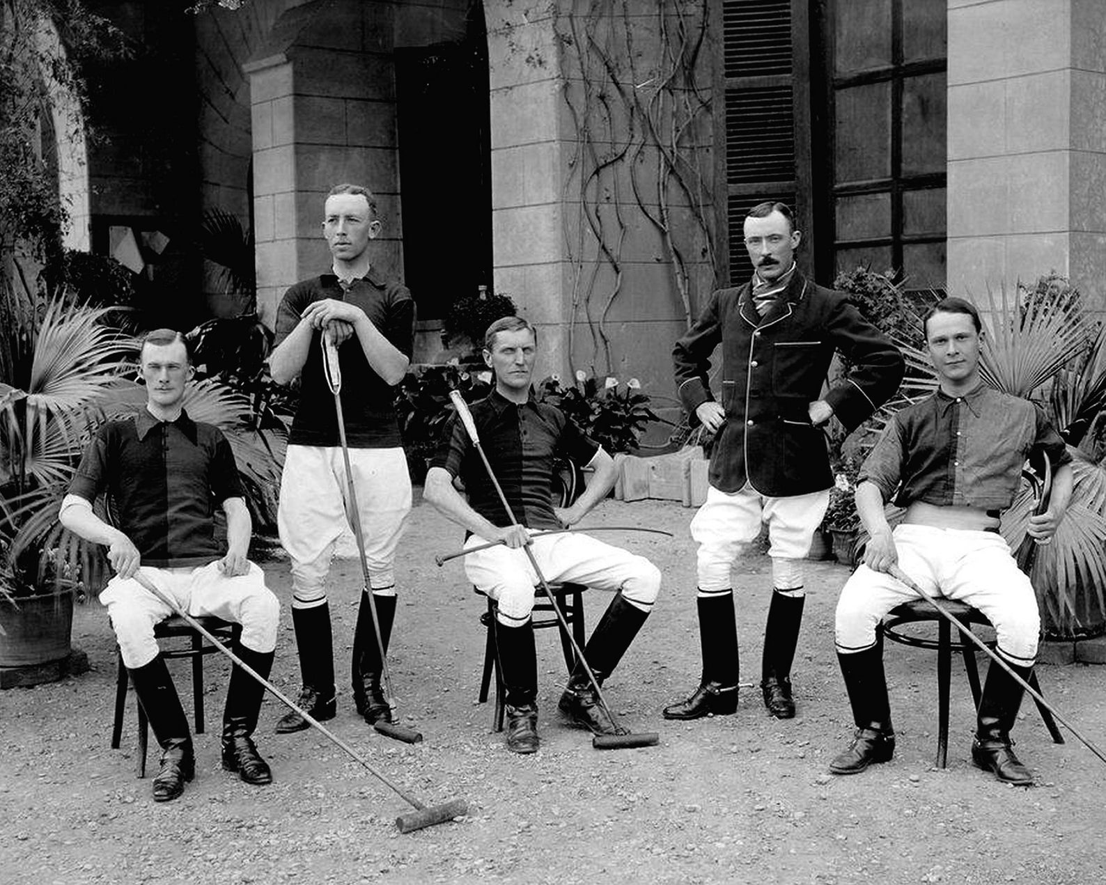 British POLO TEAM in INDIA Photo Etsy