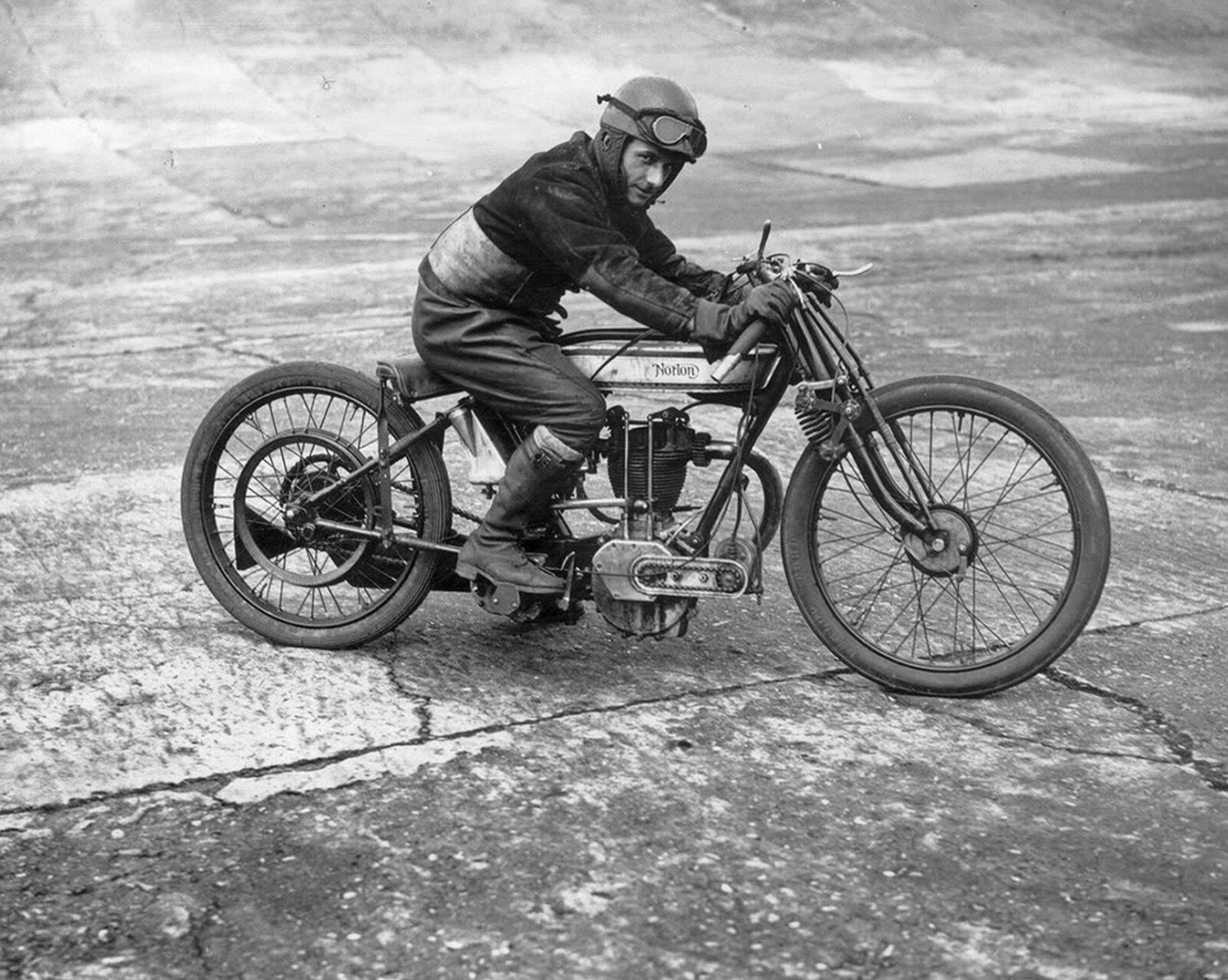 1925 NORTON RACING MOTORCYCLE Photo - Etsy
