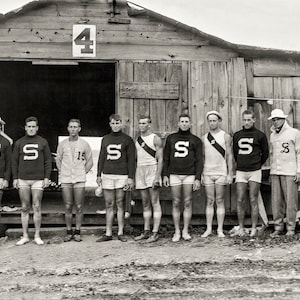 1927 STANFORD UNIVERSITY Rowing Crew PHOTO