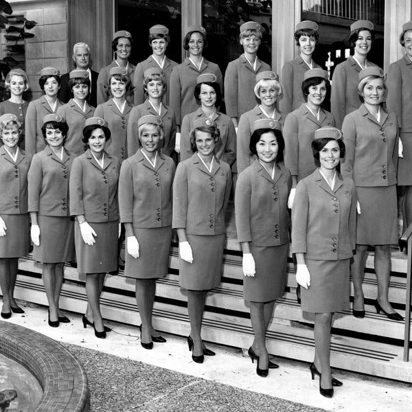 1962 PAN AMERICAN Airlines Stewardesses PHOTO