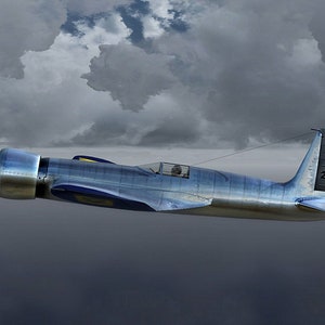1935 HUGHES H-1 RACER Aircraft  Photo Howard Hughes