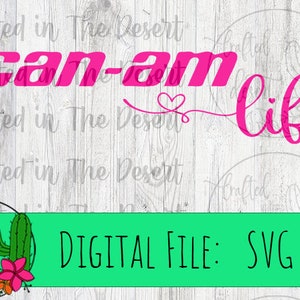 can-am life SXS - SVG, PNG