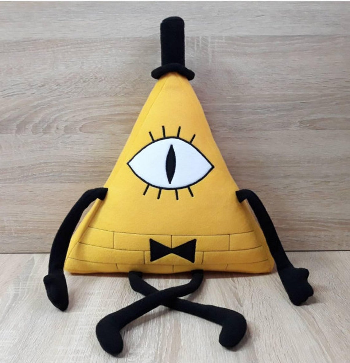Bill Cipher Gravity Falls Plush Toy Pillow Black Bill Cipher Etsy