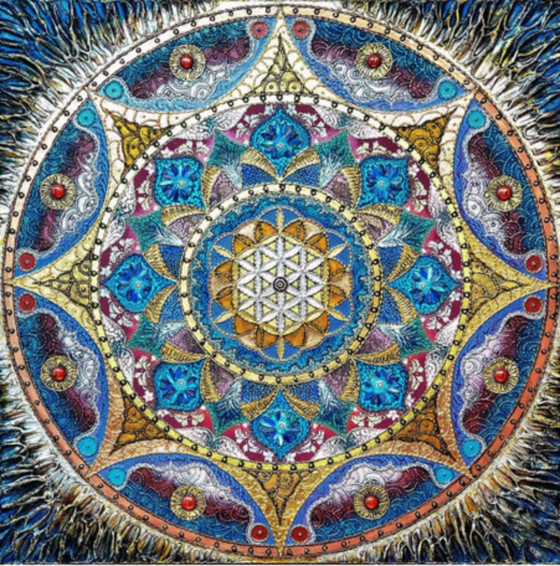 Mandala relax Paint by numbers kit / painting by numbers set Etsy