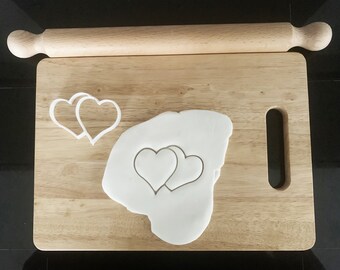 Double Heart  - Cookie Cutter