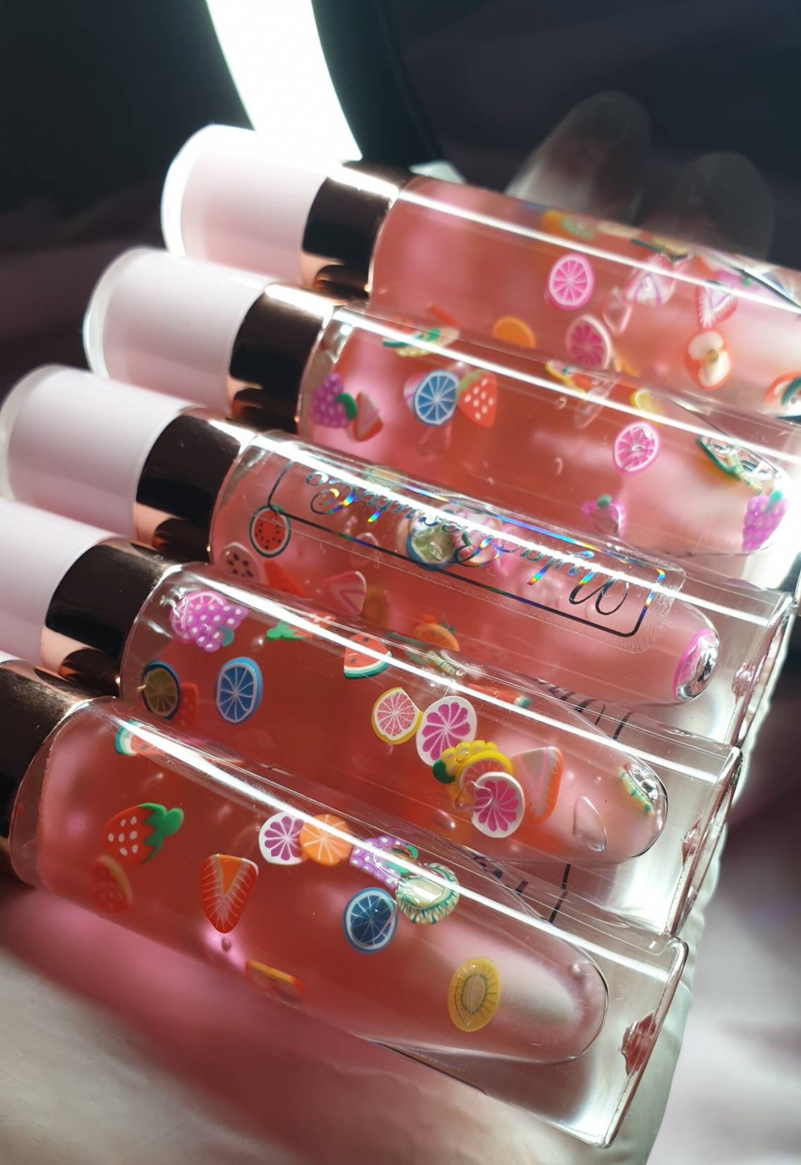 Fruit Punch Lipgloss Fruit Lipgloss CLEAR Lipgloss VEGAN Etsy