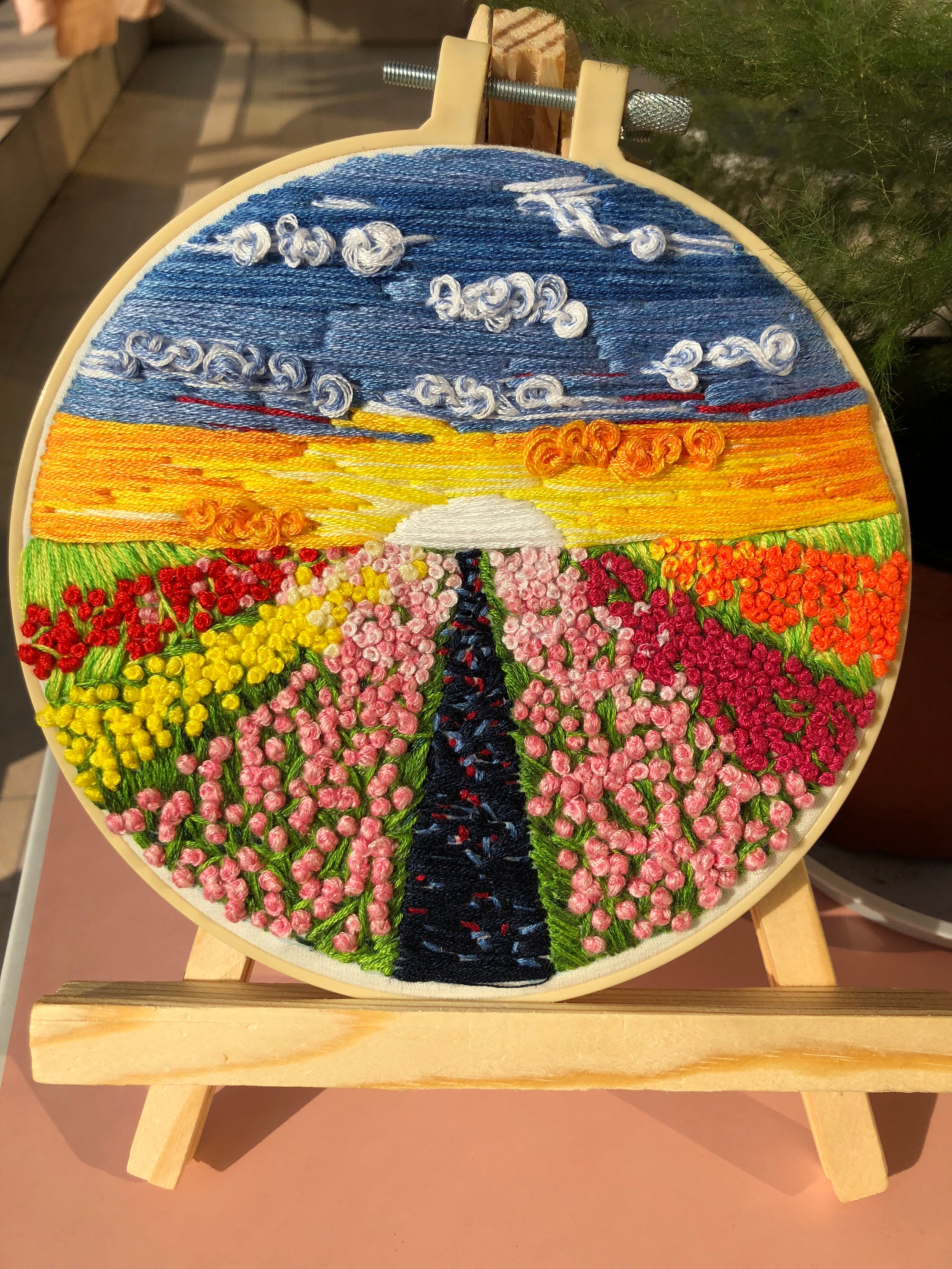 Field Flowers Embroidery Field Flowers Embroidery