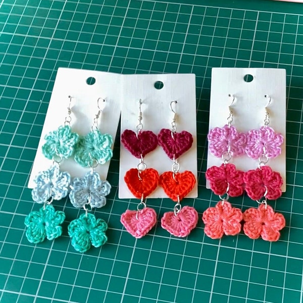 Cute Custom Crochet Earrings