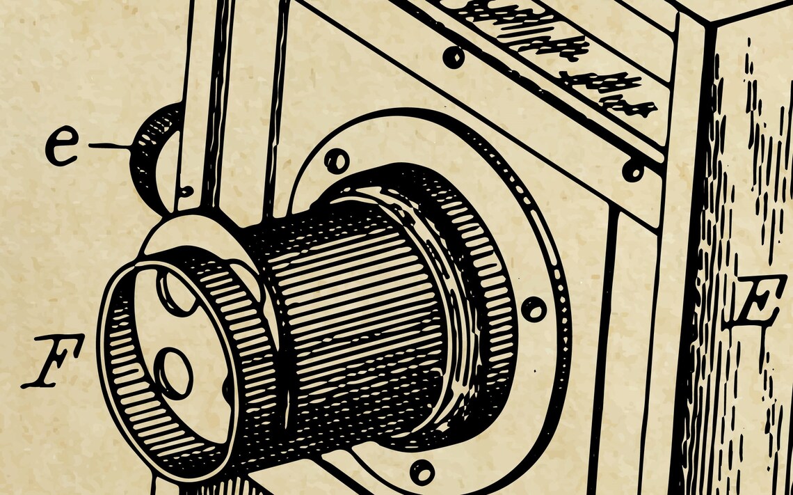 Kamera Patent Poster Wanddekoration Druck Vintage Retro | Etsy