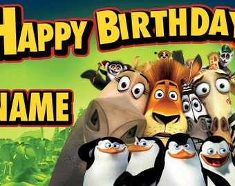 Madagascar Party Etsy