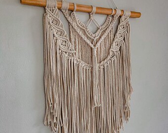 Macrame Wall Hanging, Fiber Wall Hanging, Modern Boho Decor