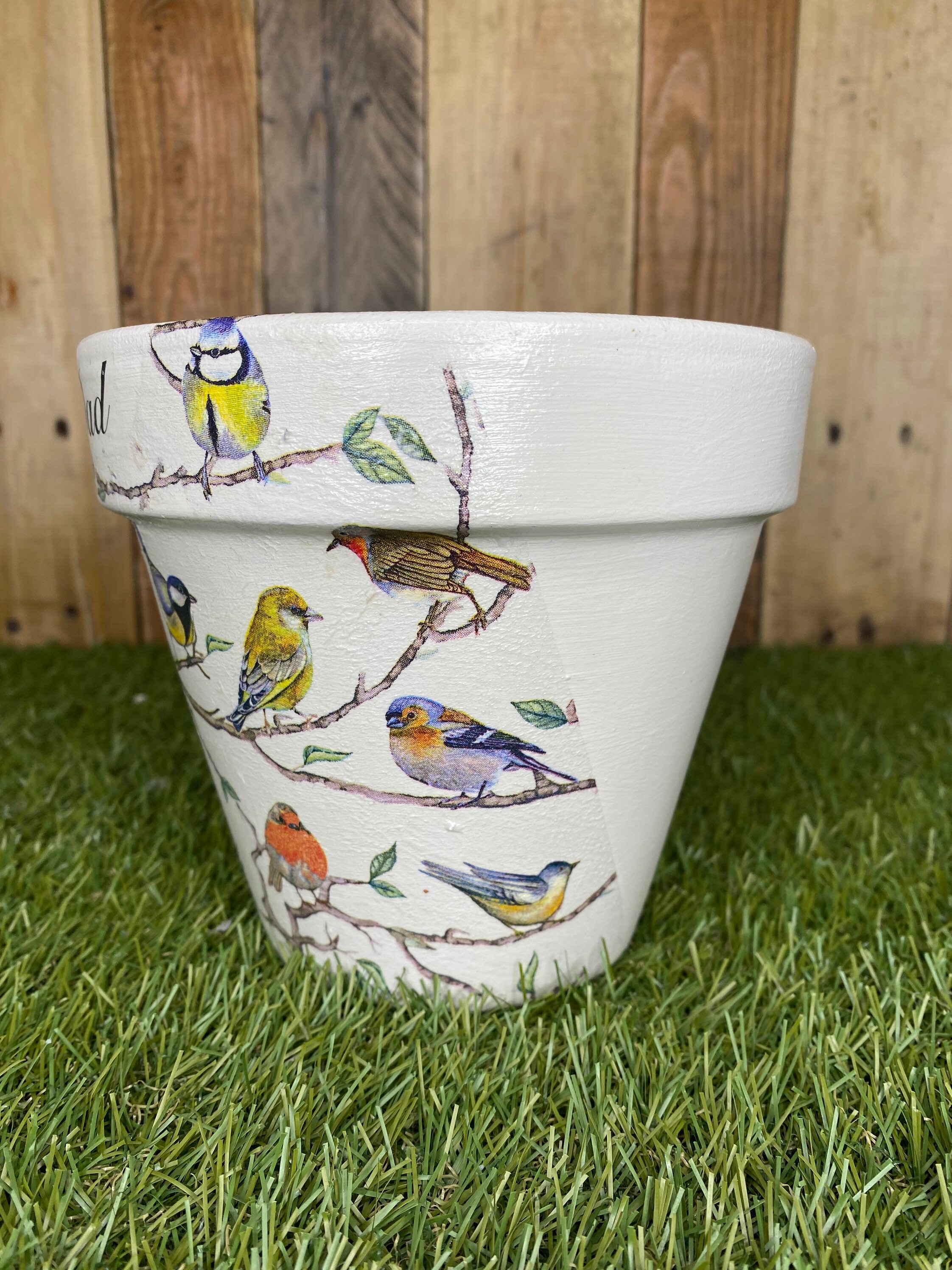 Dad Bird Plant Pot Grandad Bird Plant Pot Mum Bird Plant Etsy UK