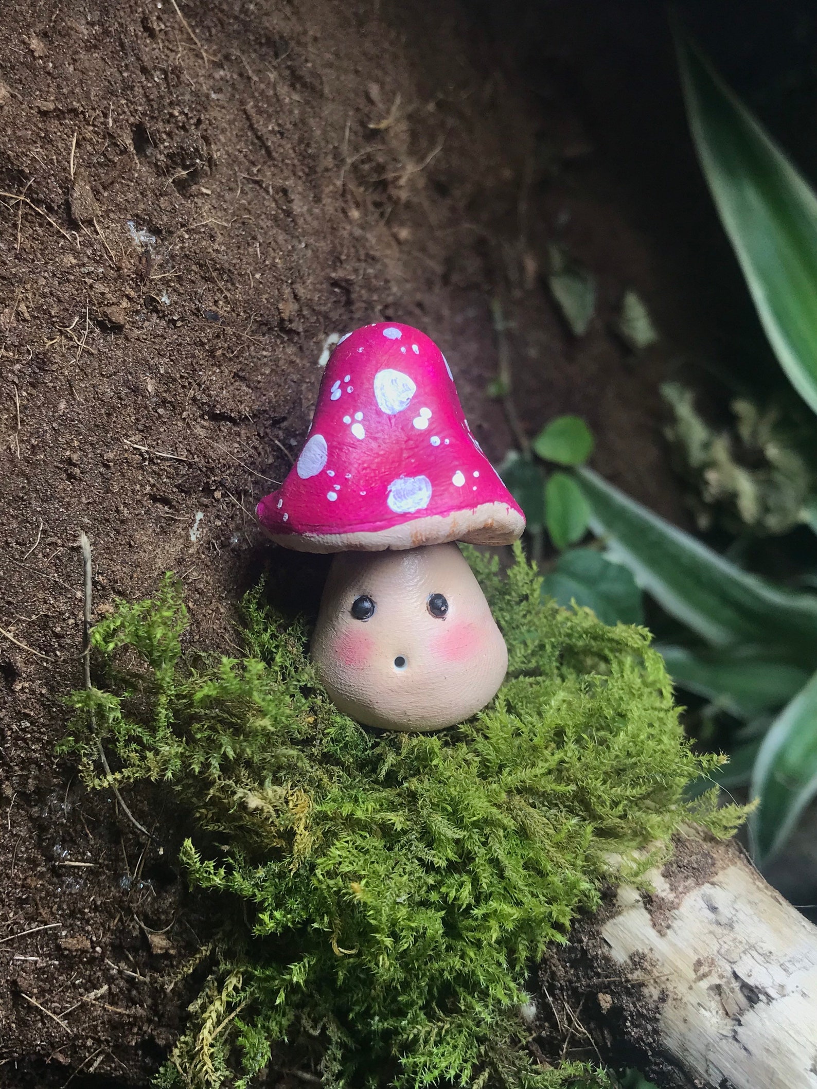 Polymer Clay Mushroom Etsy