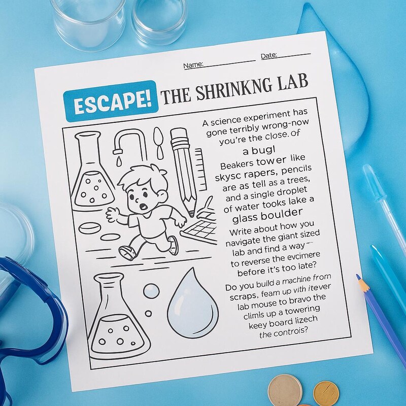 Toy Story Printable Lab Theme - Etsy