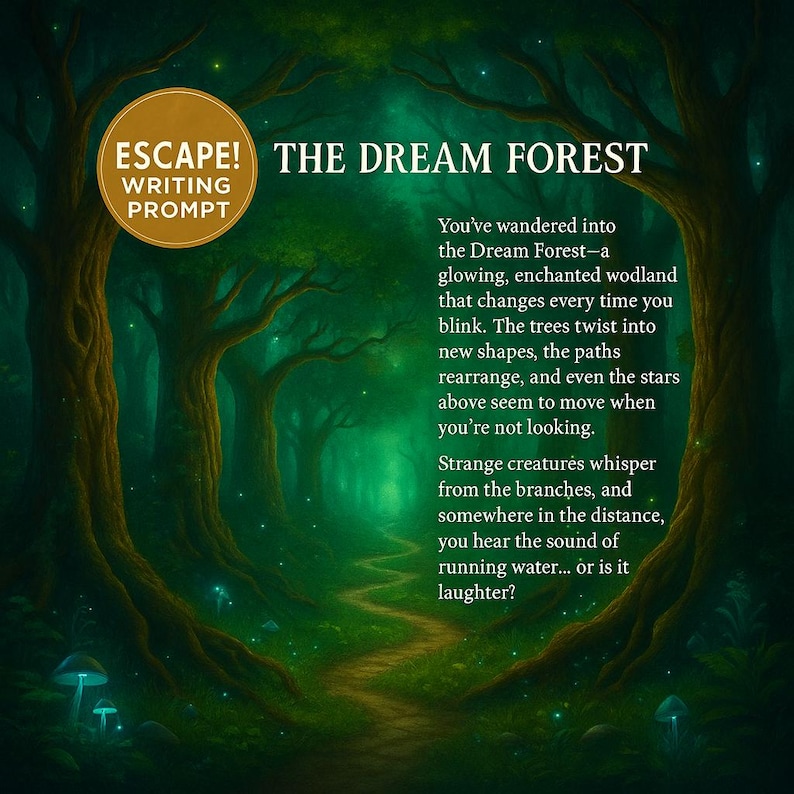 Escape! the Dream Forest — Creative Writing Prompt | Fantasy Story ...