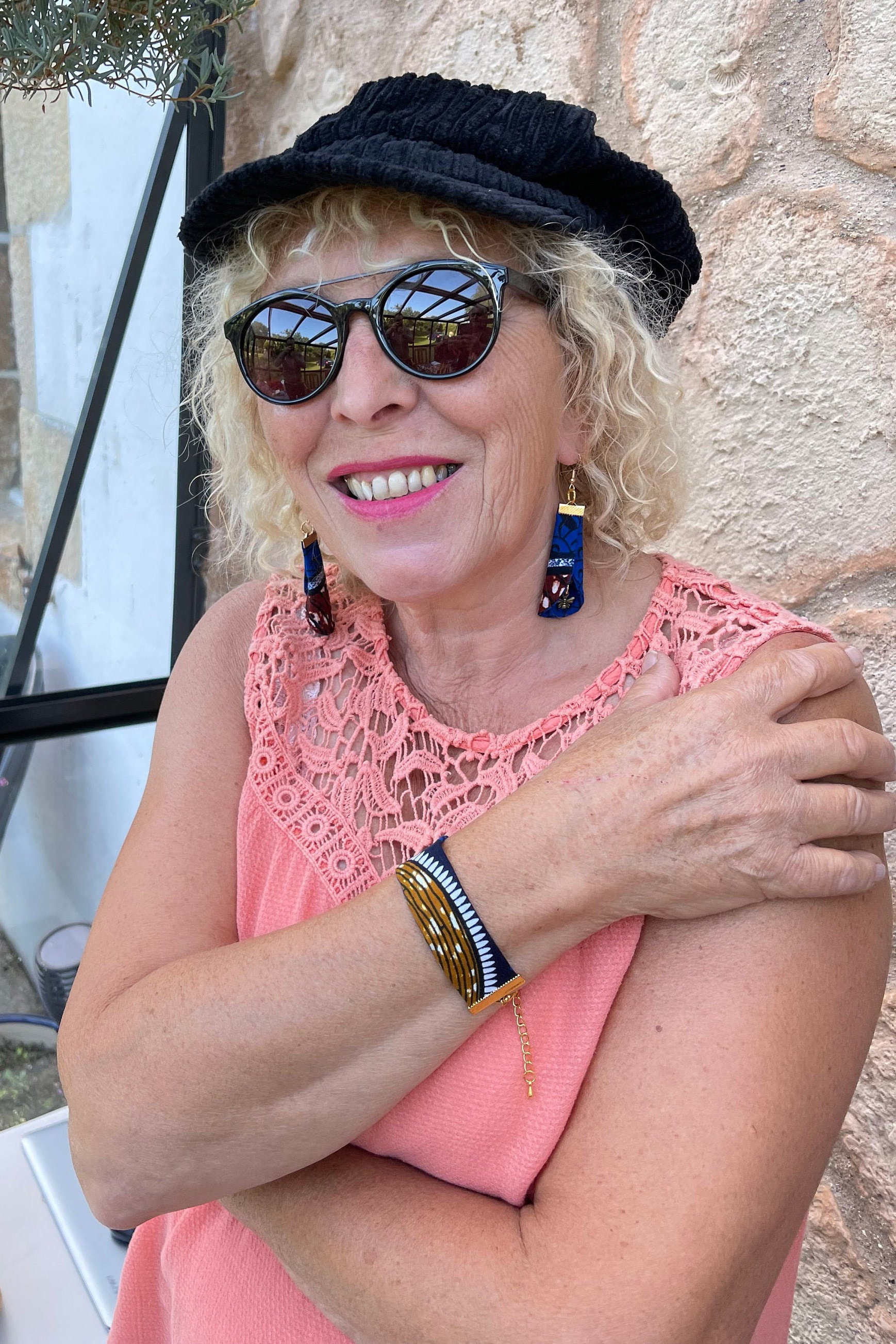 Breite Armband Königliche Sammlung Stoff | Etsy