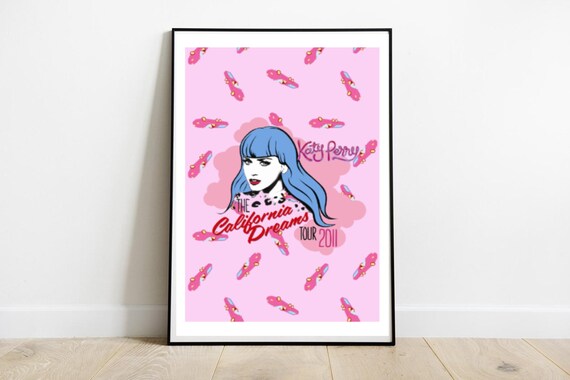 Katy Perry New Custom Personalized Art Print Poster Wall Decor