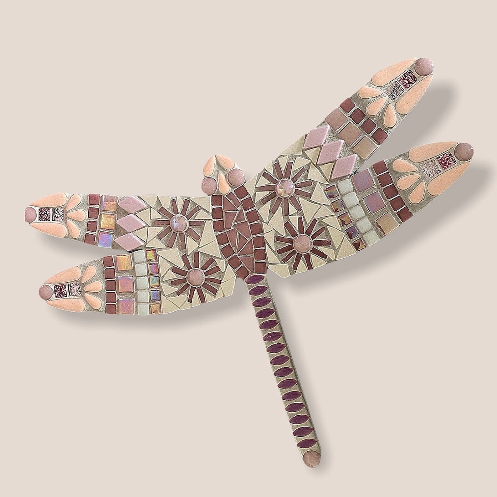 Dragonfly Mosaic Etsy