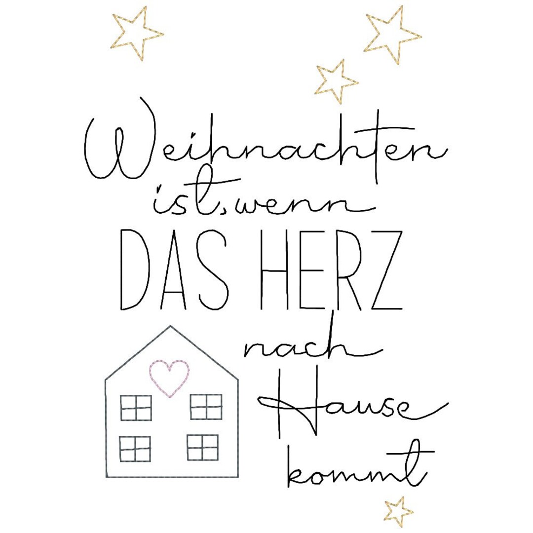 Christmas is When the Heart Comes Home in 5 Frame Sizes From 130x180 Etsy